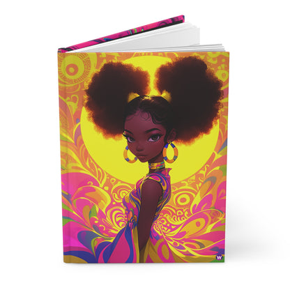 Retro Glow Hardcover Journal