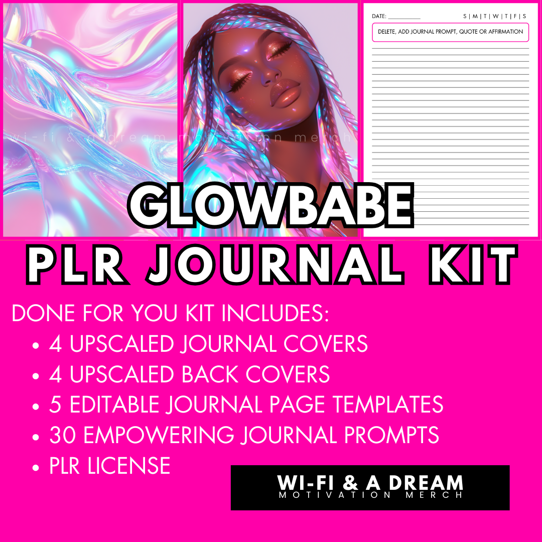 GLOWBABE PLR Journal Kit