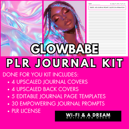 GLOWBABE PLR Journal Kit